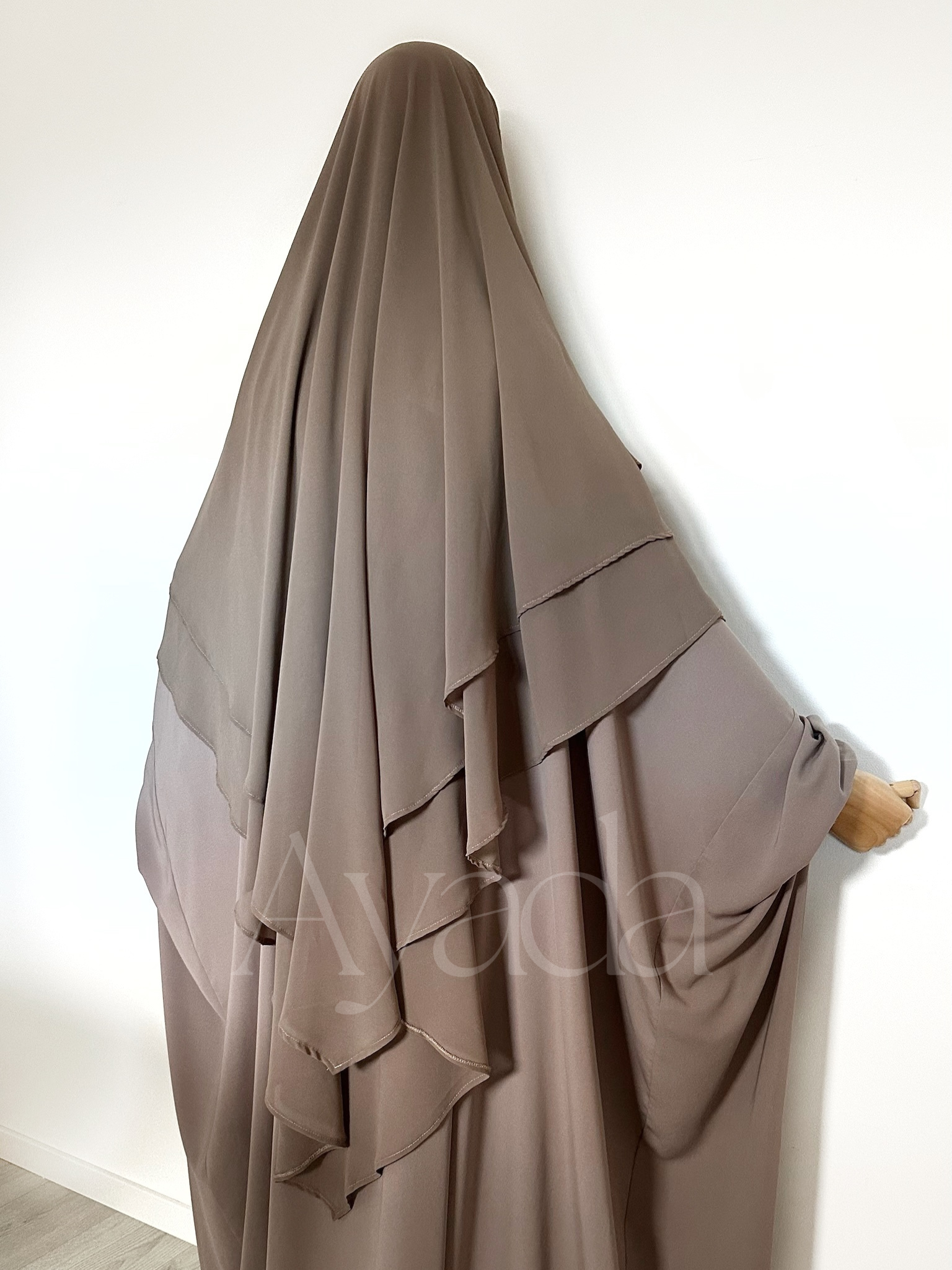 Khimar 2 pointed veils Muslin