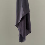 Striped textured satin hijab