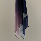 Satin hijab with rhinestones