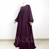 Abaya Manche Ballon