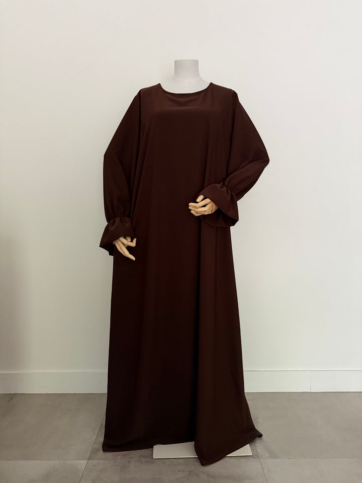 Abaya Manche Tulipe