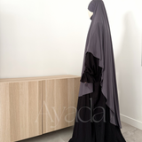 Maxi Khimar Jersey Premium Long Rounded