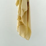 Striped textured satin hijab