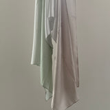 Satin hijab with rhinestones