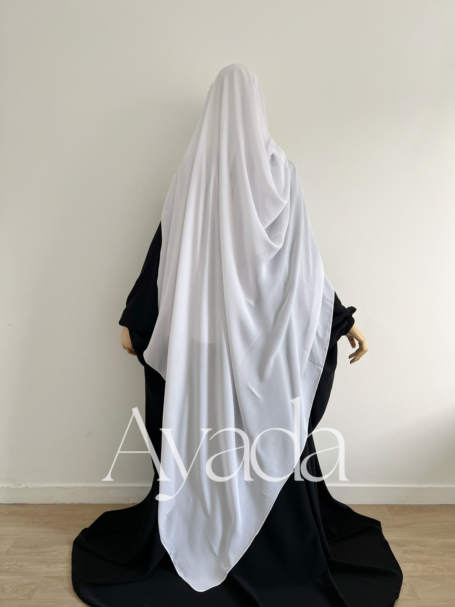 Maxi Hijab XXL à nouer Mousseline Royale