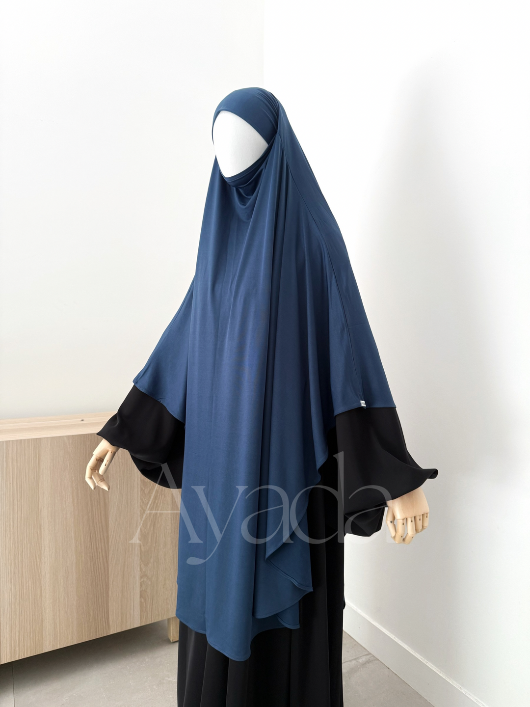 Maxi Khimar Jersey Premium Long Arrondi