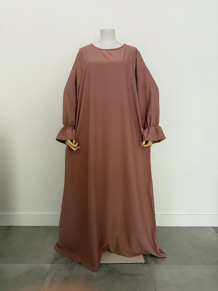 Abaya Manche Tulipe