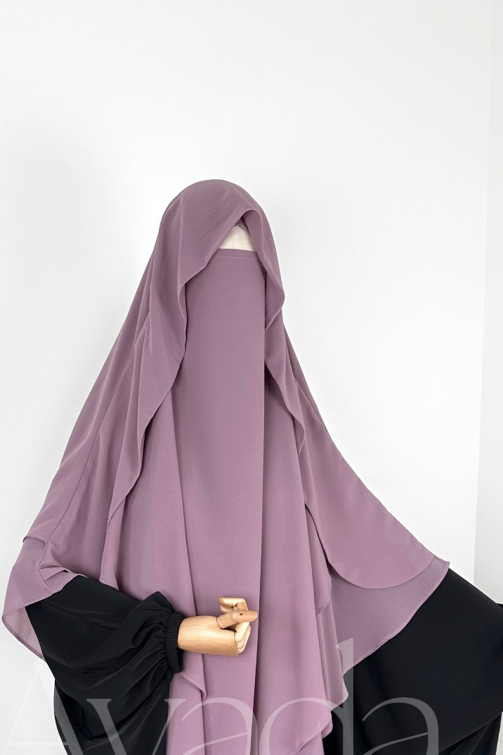 Khimar Butterfly arrondi