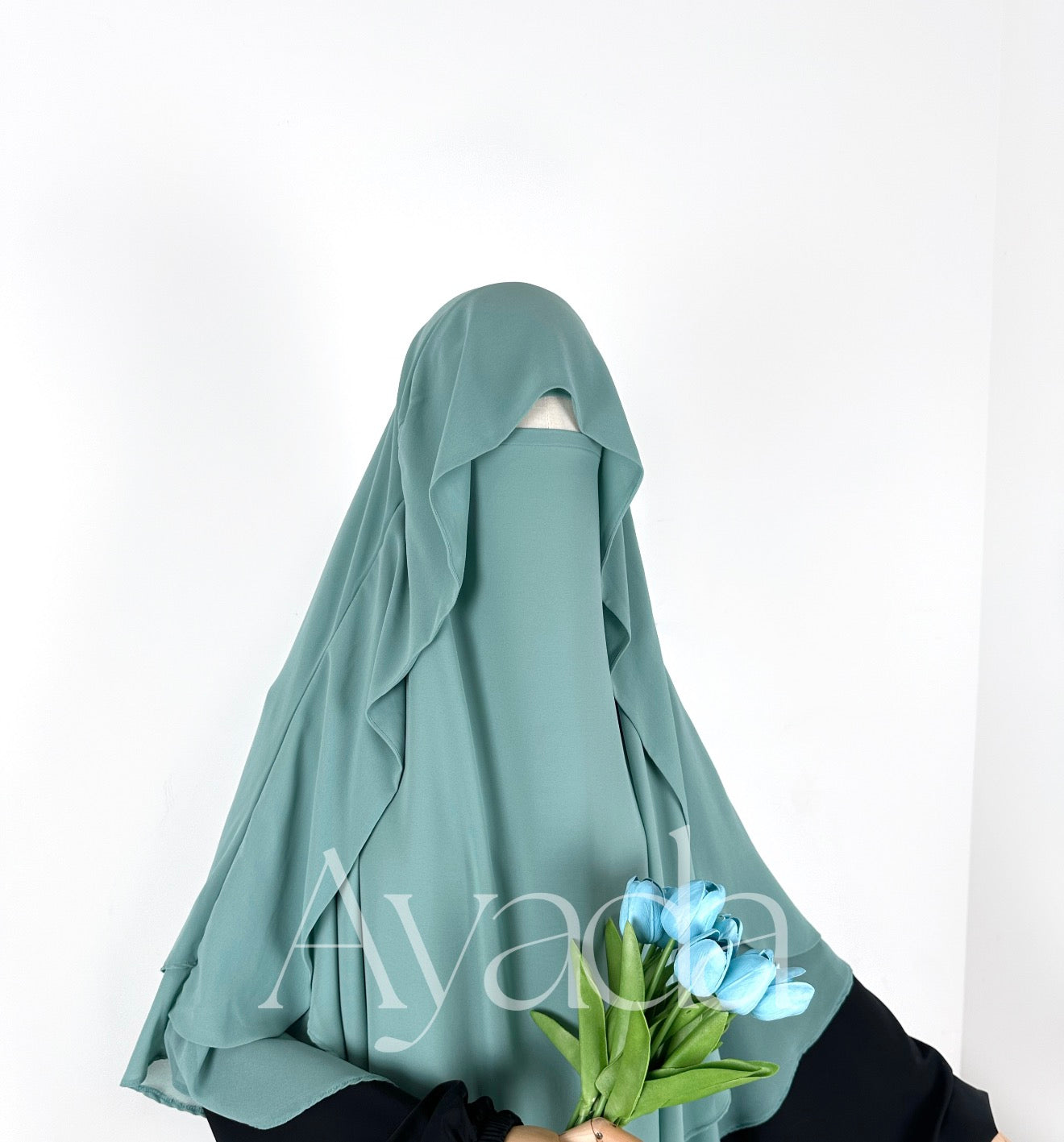 Khimar Butterfly arrondi