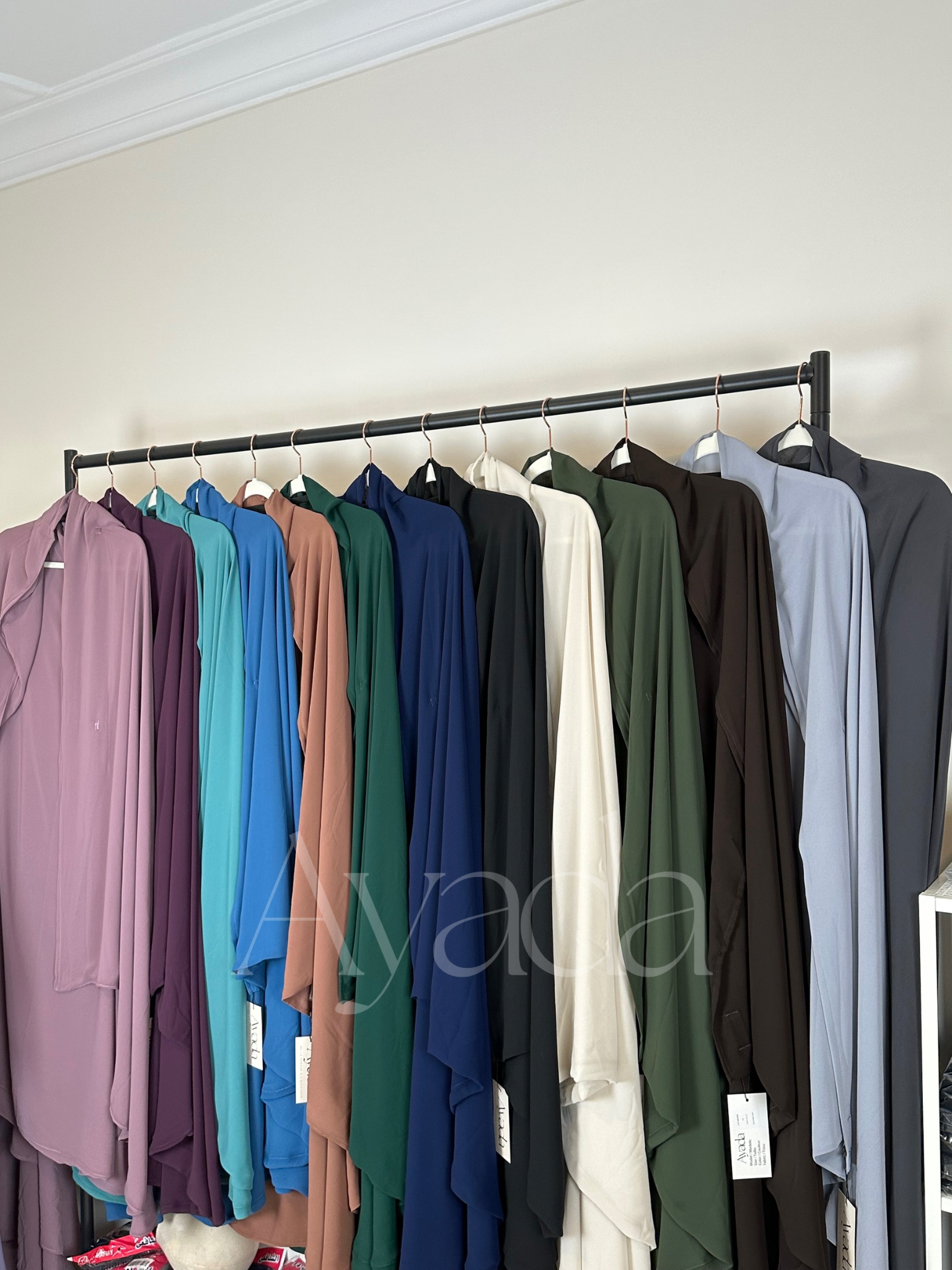 Rounded Haya Cape Muslin