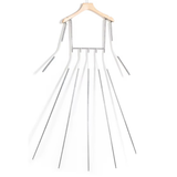 Cintre articulé réglable shooting en métal 5 pôles BOIS
