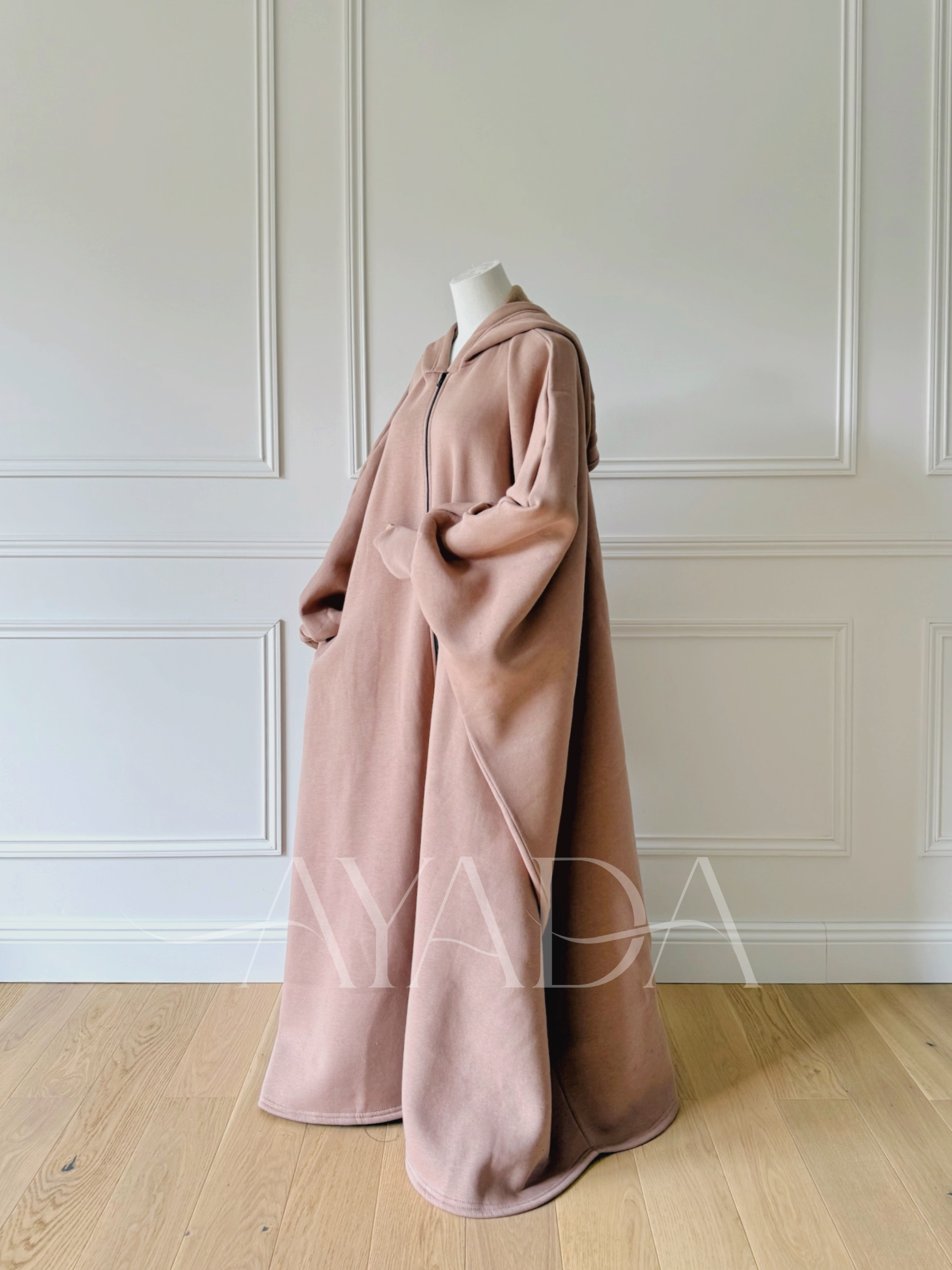 Coat Integrated mittens