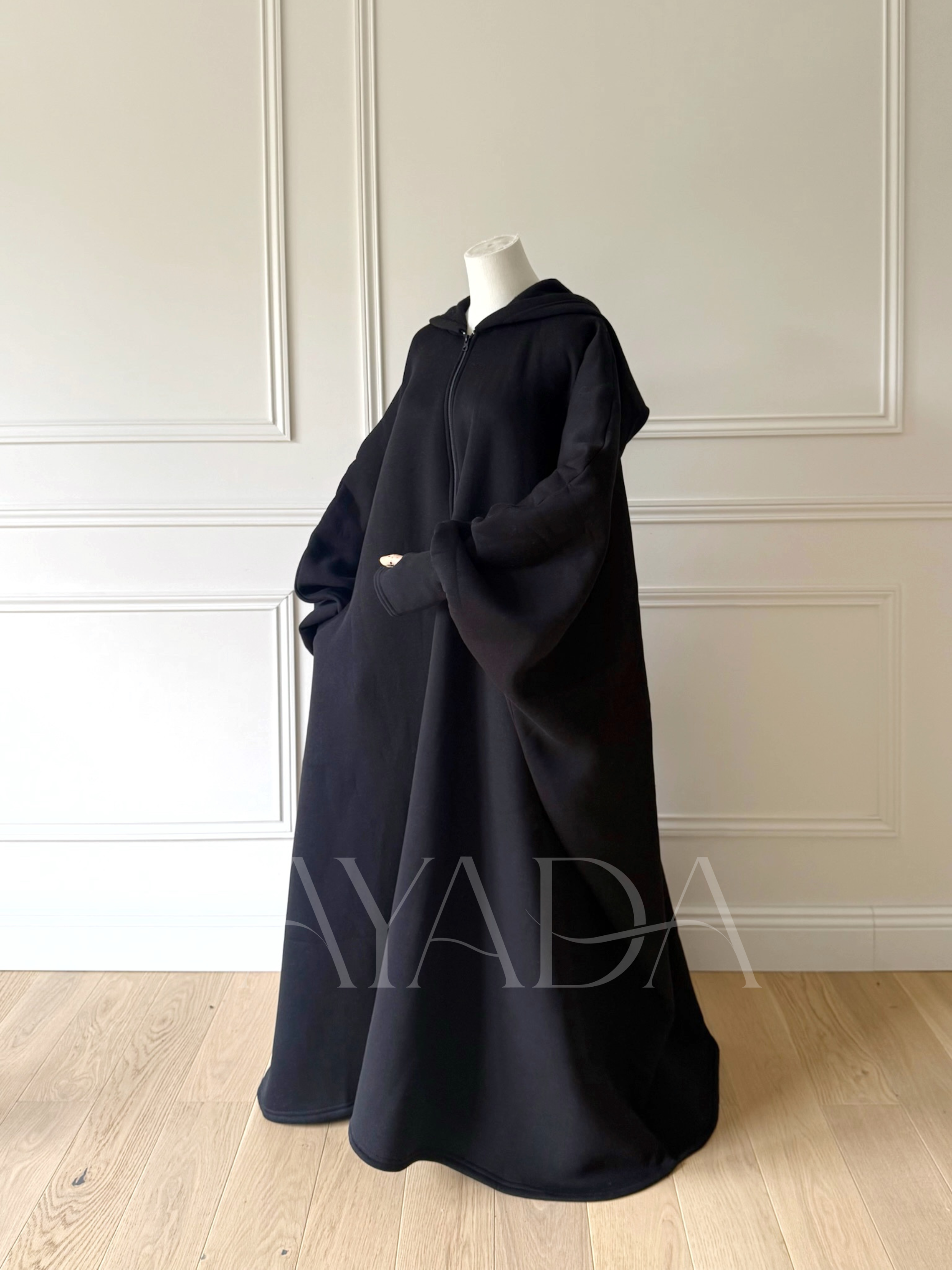 Coat Integrated mittens