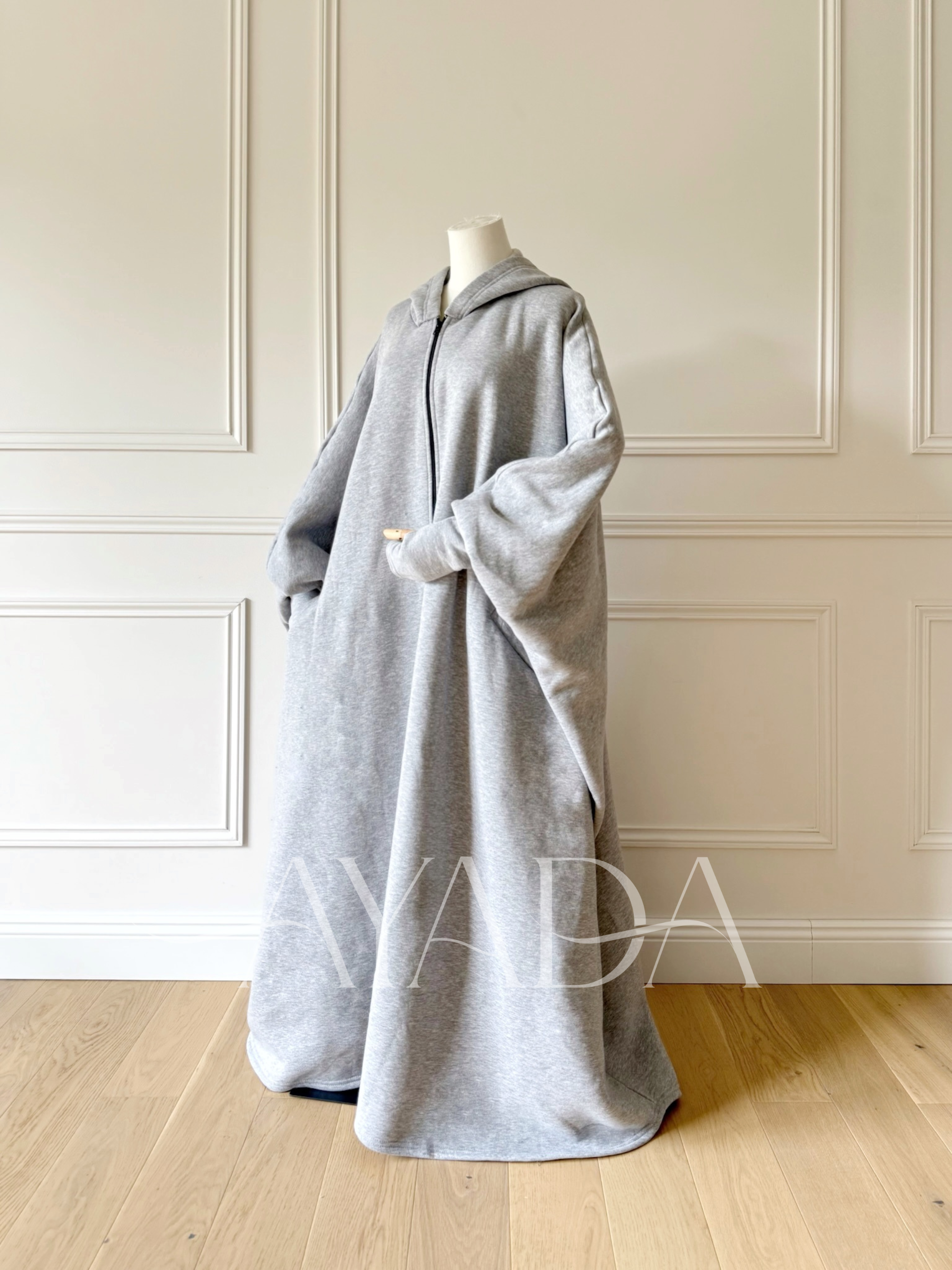 Coat Integrated mittens