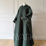 Coat Integrated mittens