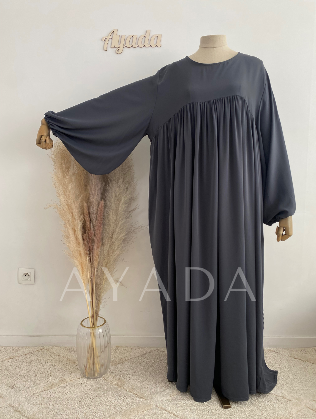 Abaya Manche Ballon